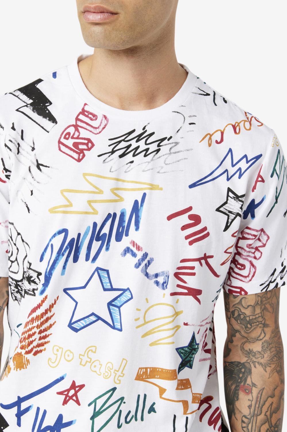 Men Tops | FILA Hiransh Tee 100 WHITE