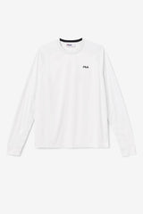 Men Tops | FILA Jazam Long Sleeve Crew 036 NIMBUS CLOUD / BLACK