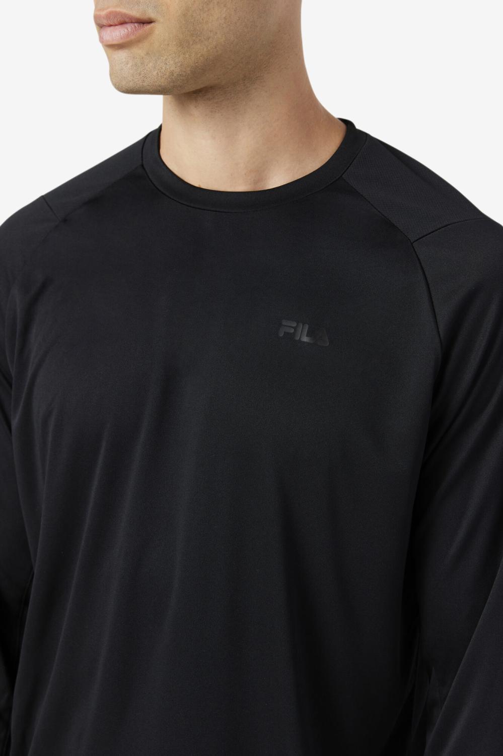 Men Tops | FILA Jazam Long Sleeve Crew