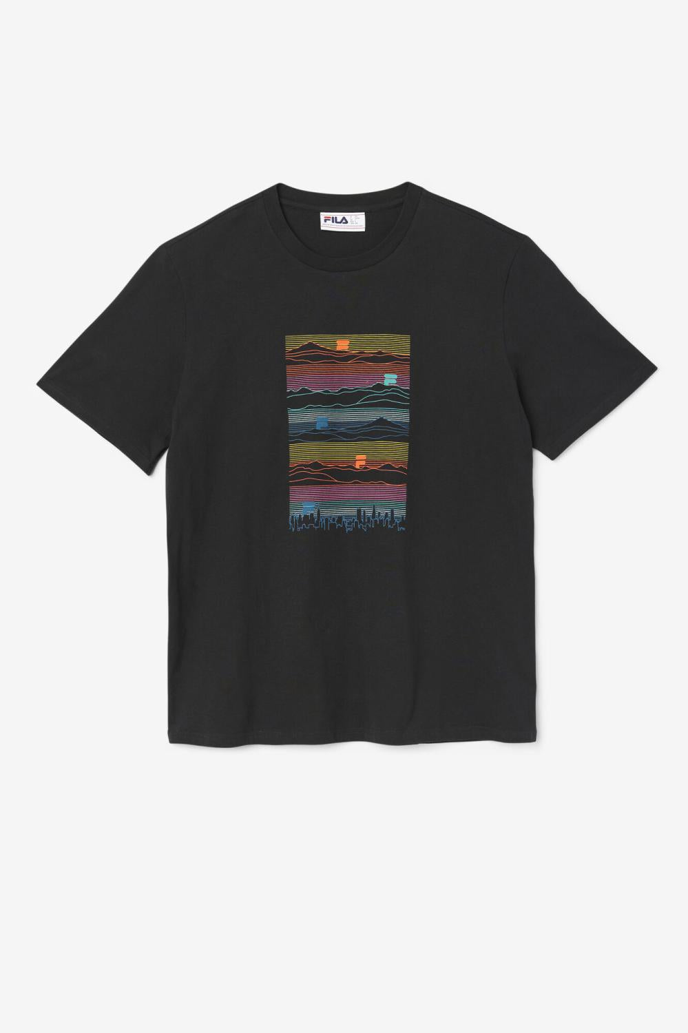 Men Tops | FILA Nadee Tee 001 BLACK