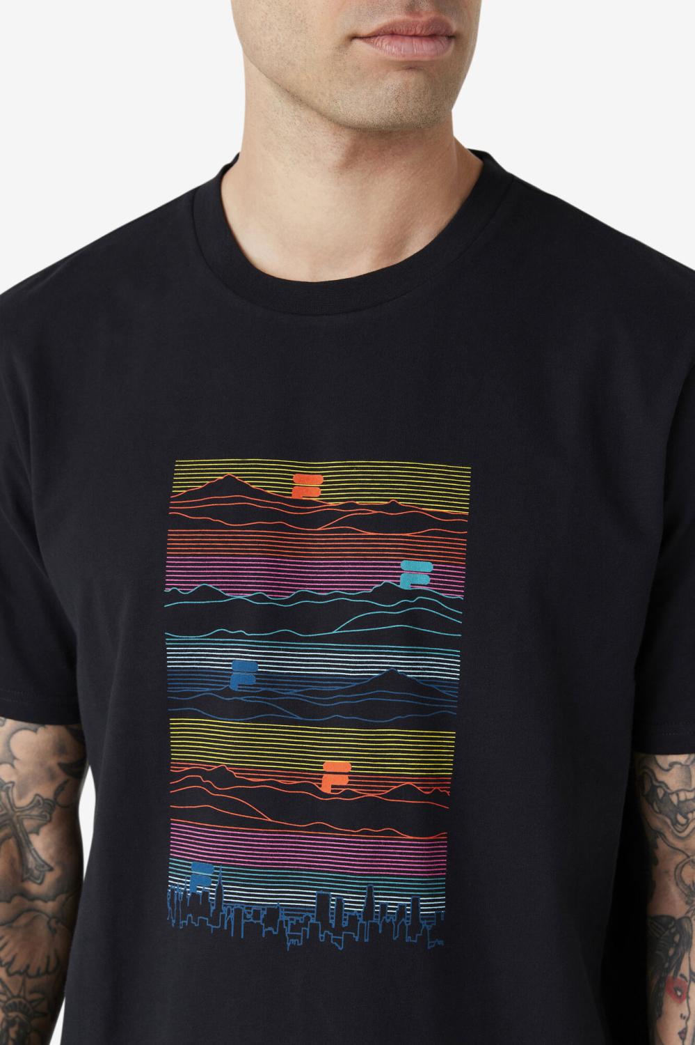 Men Tops | FILA Nadee Tee 001 BLACK