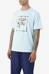 Men Tops | FILA Pras Tee 438 ICED AQUA