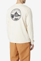 Men Tops | FILA Rappel Long Sleeve Tee 139 WHISPER WHITE