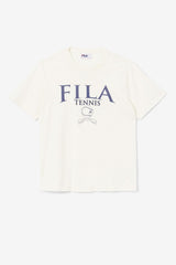 Men Tops | FILA Saran Tee 281 GARDENIA / FILA NAVY