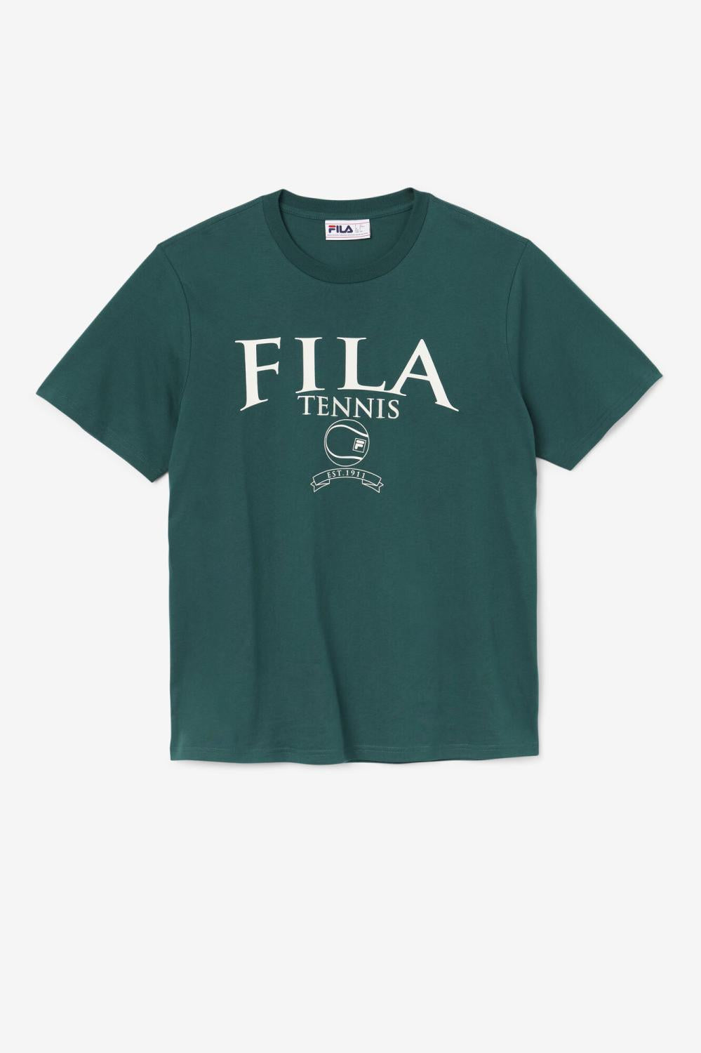 Men Tops | FILA Saran Tee 990 JUNEBUG / GARDENIA