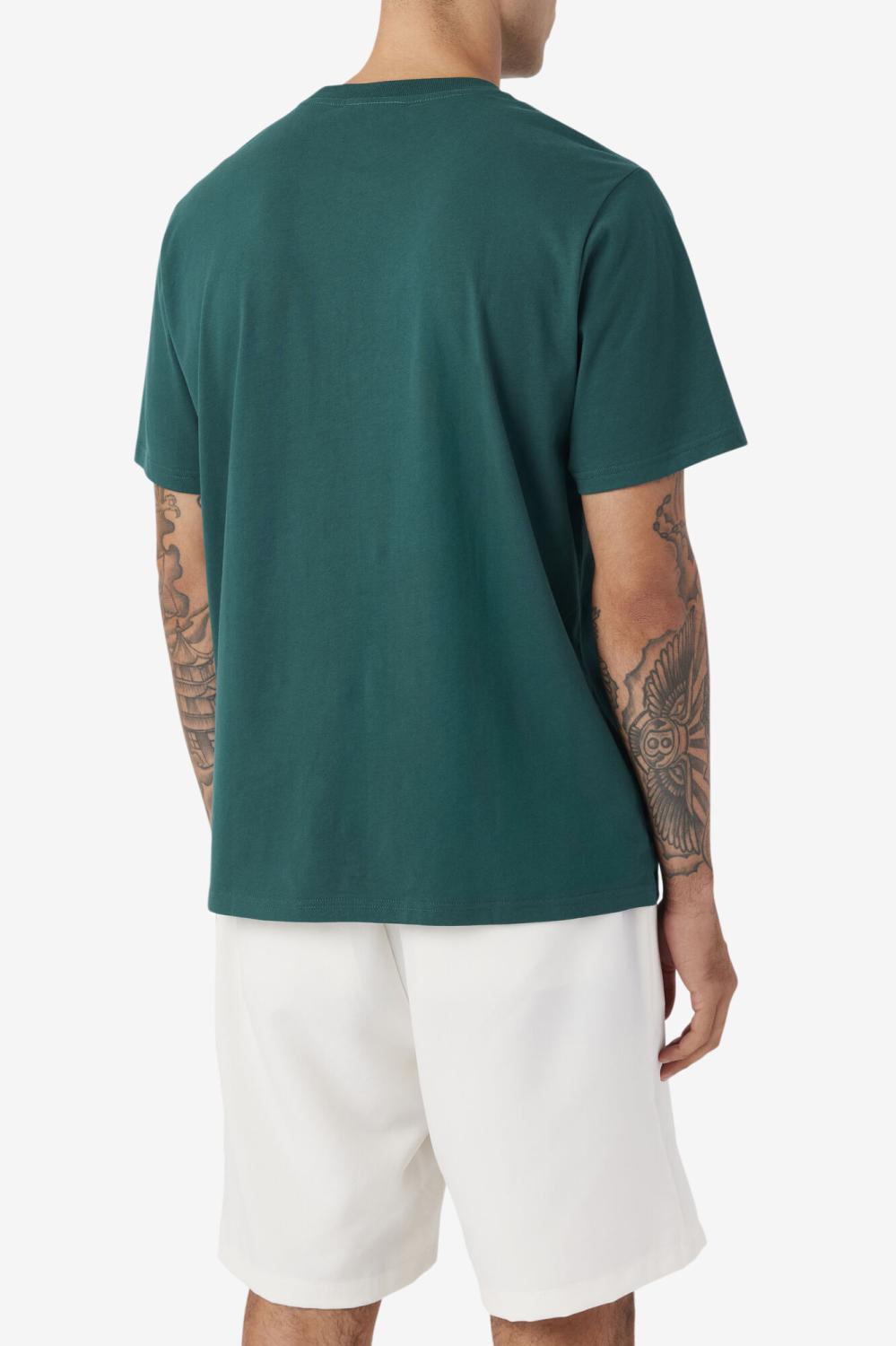 Men Tops | FILA Saran Tee 990 JUNEBUG / GARDENIA