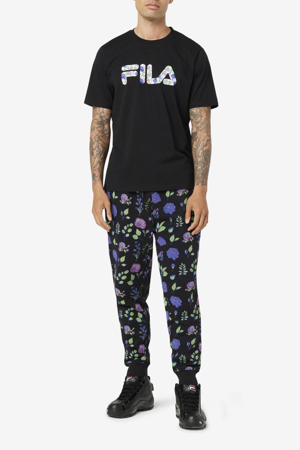 Men Tops | FILA Saranac Tee 001 BLACK