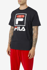Men Tops | FILA Stacked Tee Shirt