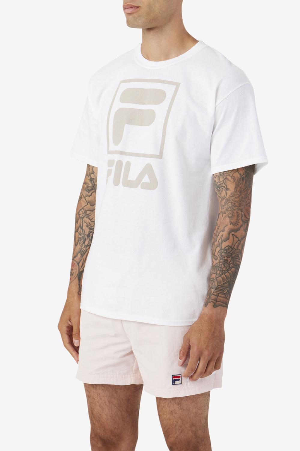 Men Tops | FILA Stacked Tee Shirt