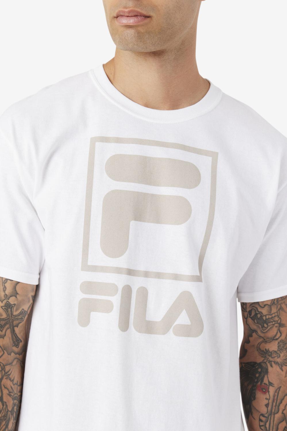 Men Tops | FILA Stacked Tee Shirt