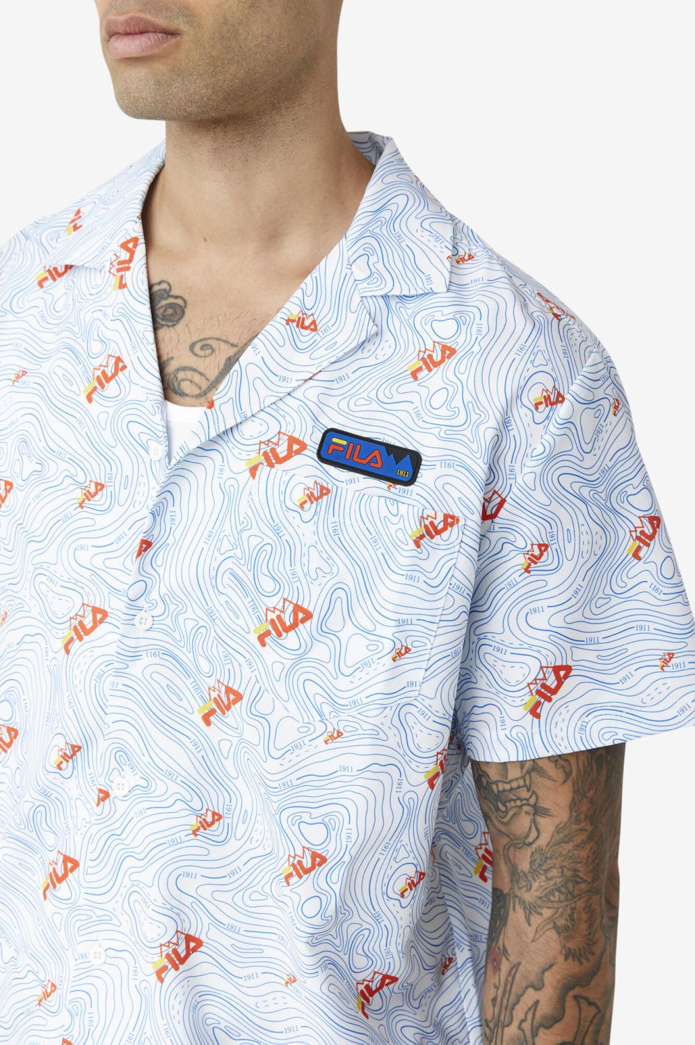 Men Tops | FILA Topo Caban Shirt