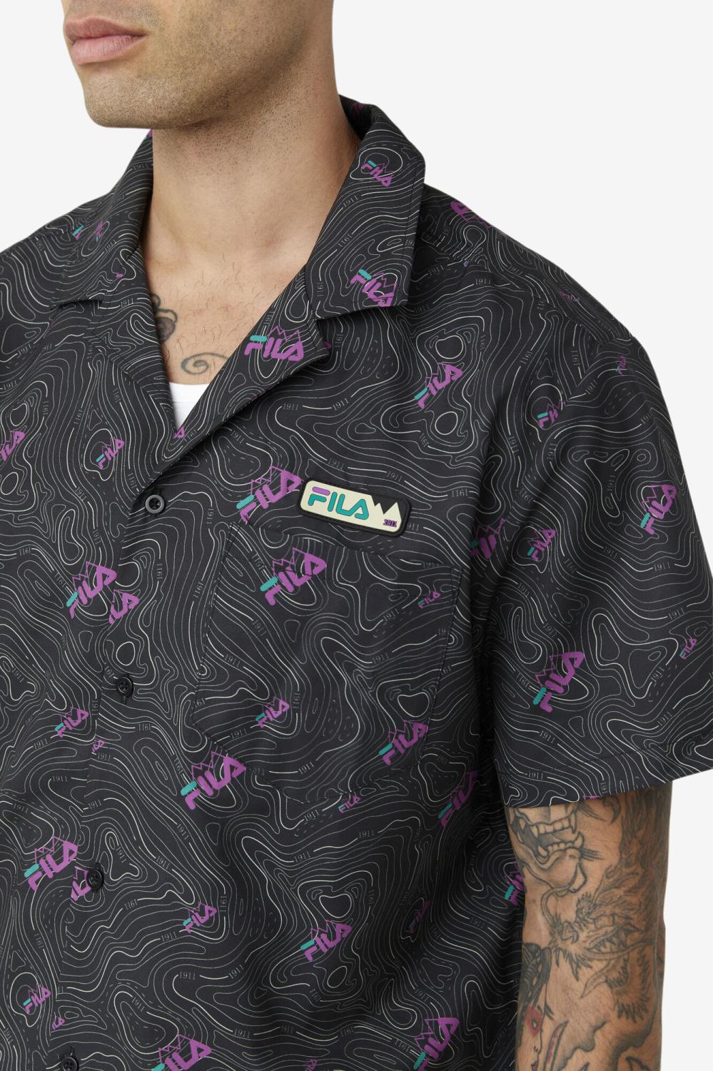 Men Tops | FILA Topo Caban Shirt