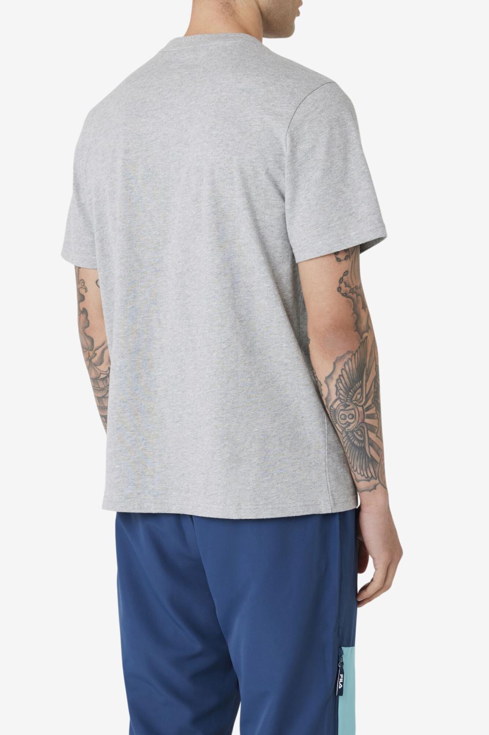 Men Tops | FILA Visuri Tee 027 VARSITY HEATHER GREY