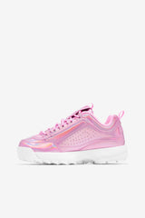 Women Disruptor 2 | FILA Women's Disruptor 2 Premium Iridescent Snake 668 COTTON CANDY / WHITE / COTTON CANDY