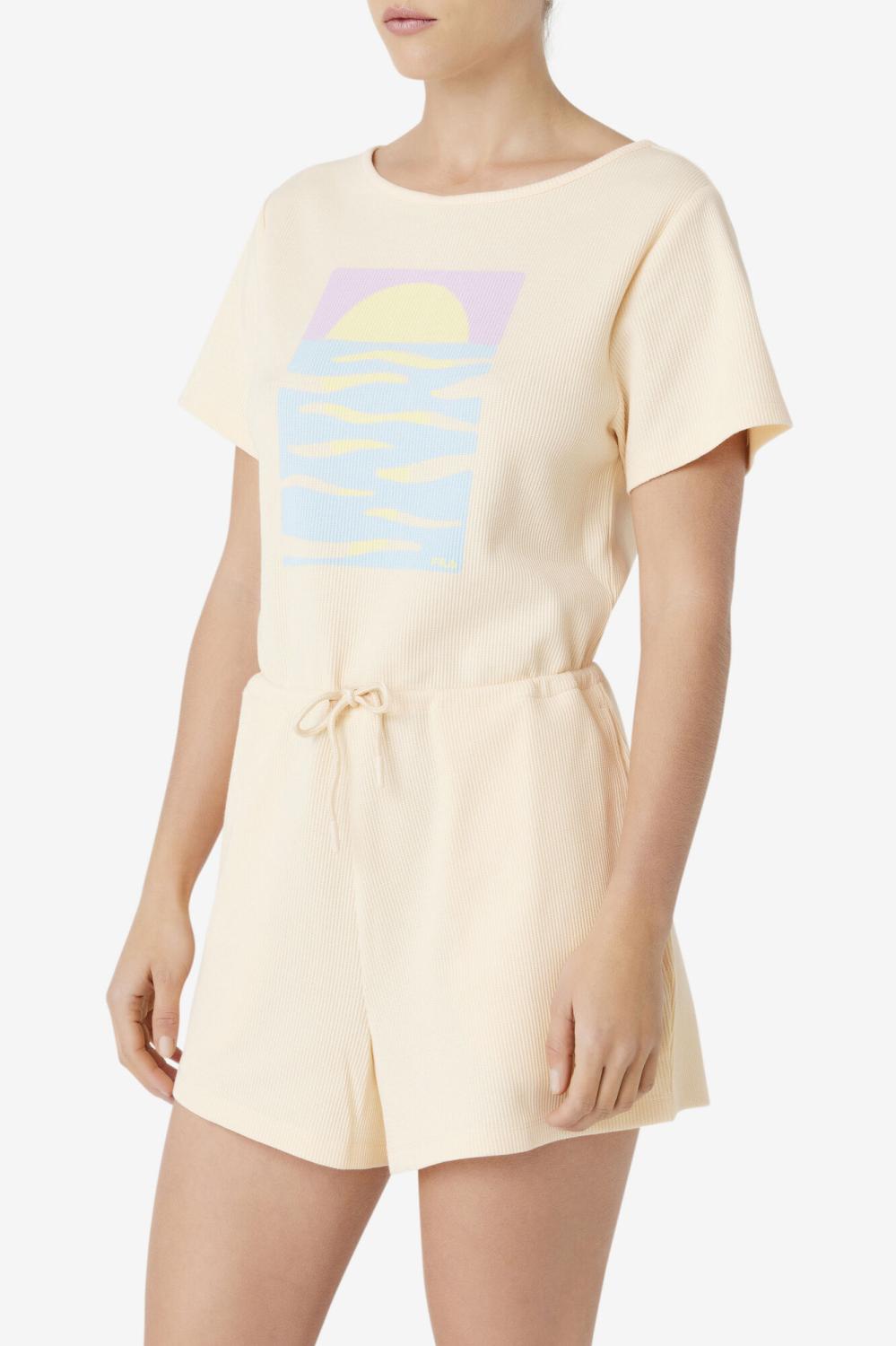 Women Dresses &amp; Rompers | FILA Julianna Romper 808 TENDER PEACH