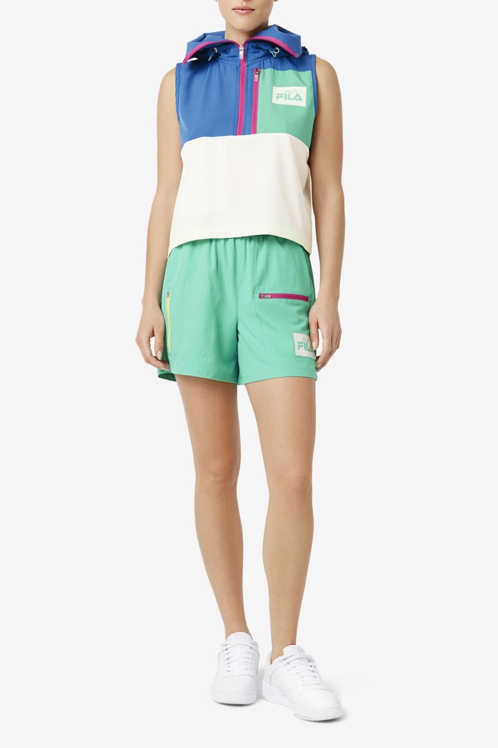 Women Jackets &amp; Outerwear | FILA Jocelyn Backpack Vest 447 BRIGHT COBALT