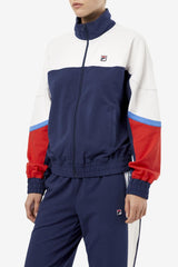 Women Jackets &amp; Outerwear | FILA Makayla Track Jacket 410 FILA NAVY