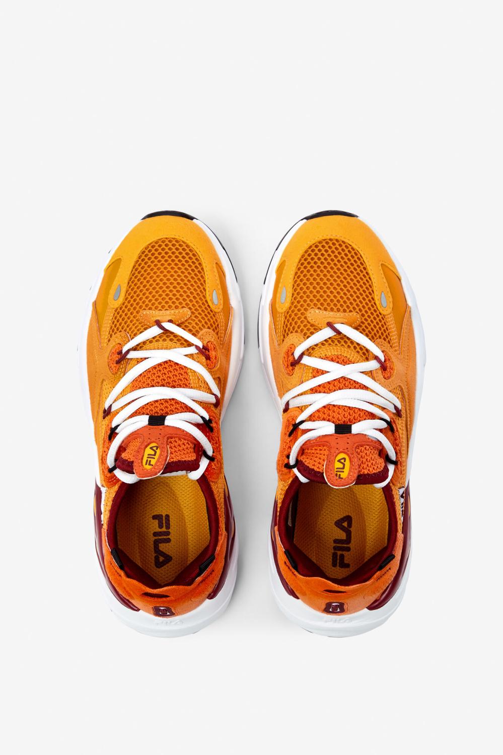 Women Ray Tracer | FILA Women's Ray Tracer Evo 2 722 GOLD FUSION / VIBRANT ORANGE / WHITE