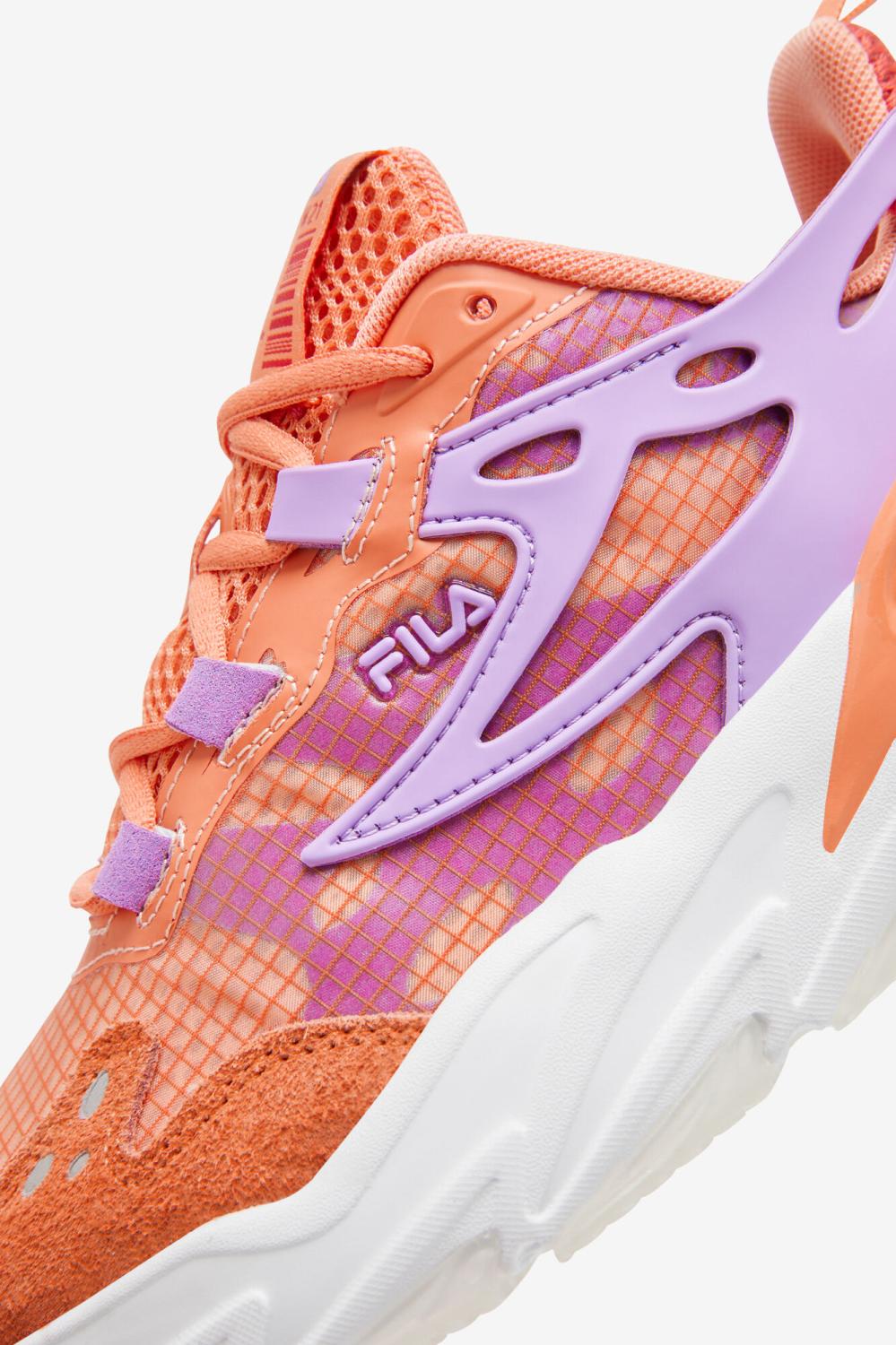Women Ray Tracer | FILA Women's Ray Tracer Evo 822 CADMIUM ORANGE / CAYENNE / WHITE