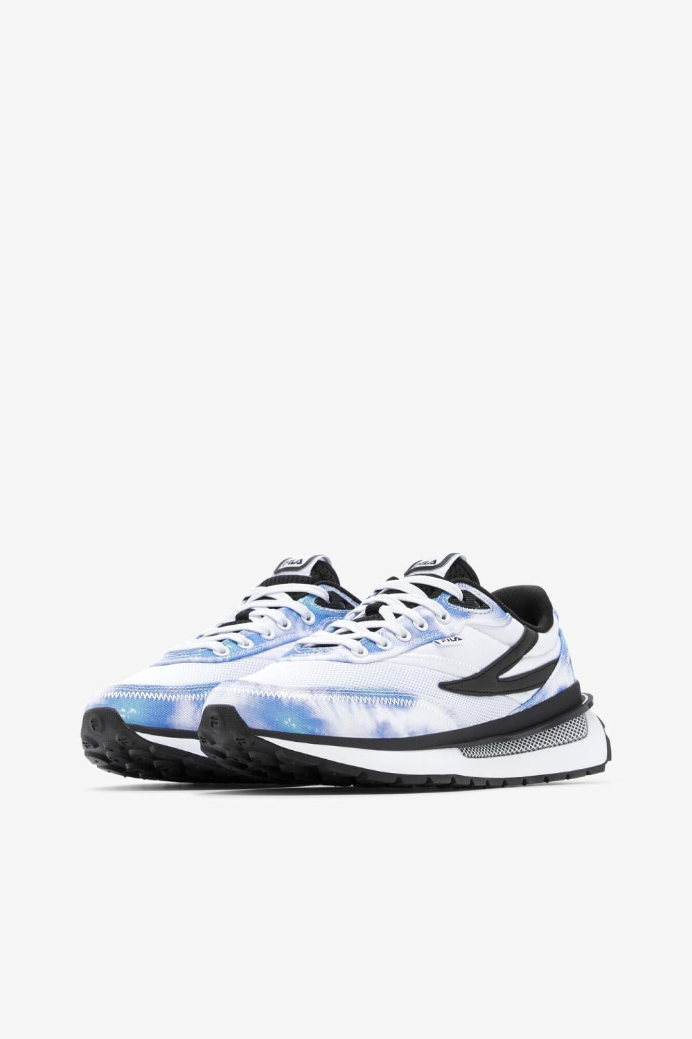 Women Renno | FILA Women's Renno Tie Dye 147 WHITE / BRIGHT COBALT / STORM BLUE