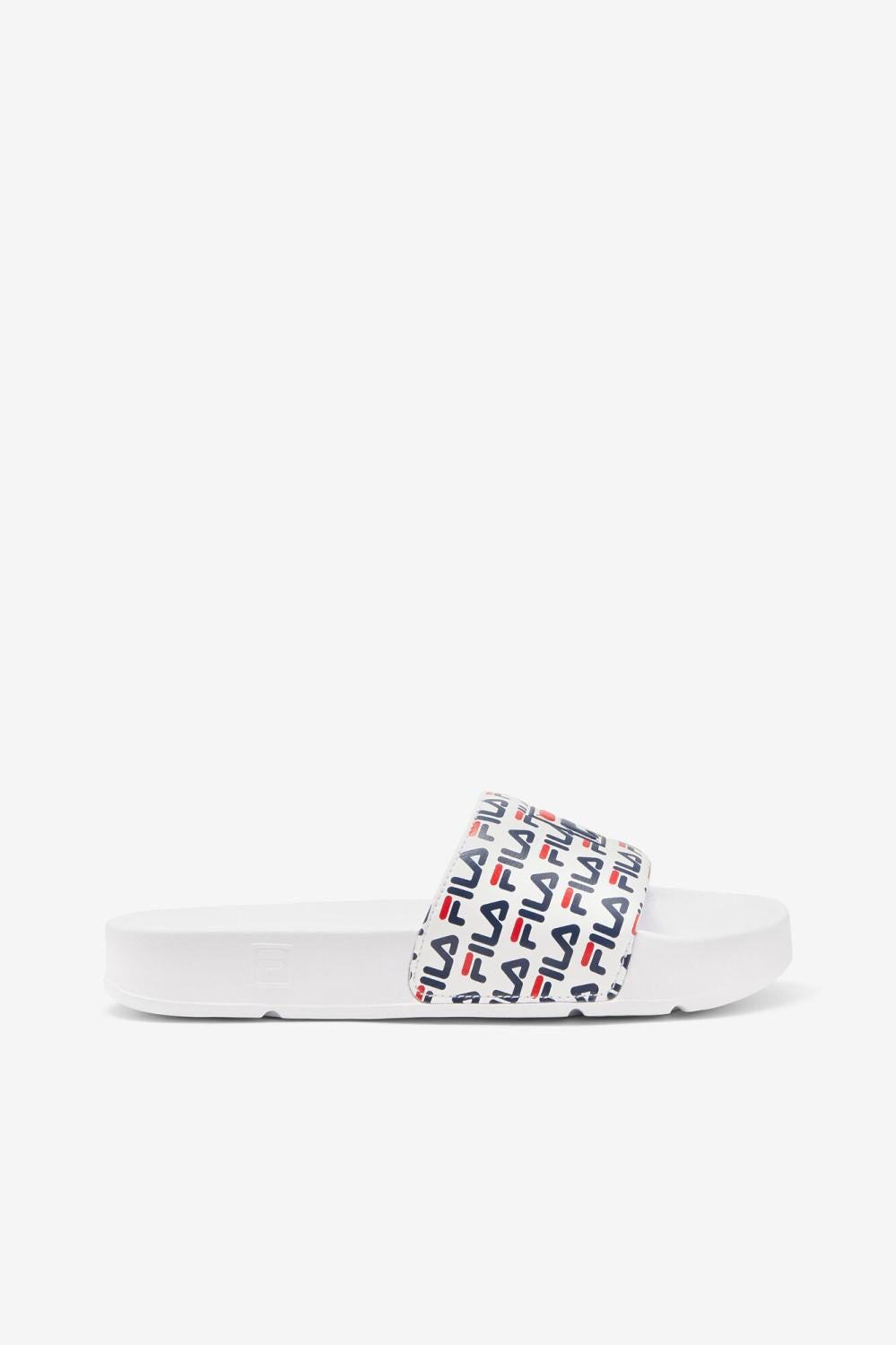 Women Sandals &amp; Slides | FILA Women's Drifter Mood 2 125 WHITE / NAVY / RED