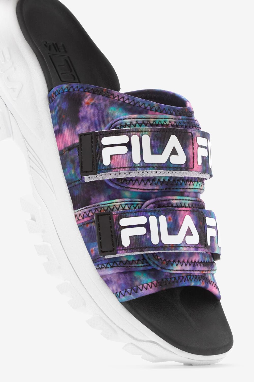 Women Sandals &amp; Slides | FILA Women's Tie Dye Outdoor Slide