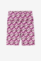 Women Shorts &amp; Pants | FILA Ainhoa Bike Short 561 BATON ROUGE / POTPOURRI / GRAPE WINE