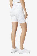 Women Shorts &amp; Pants | FILA Amirra Reversible Bike Short 100 WHITE / LUCENT WHITE