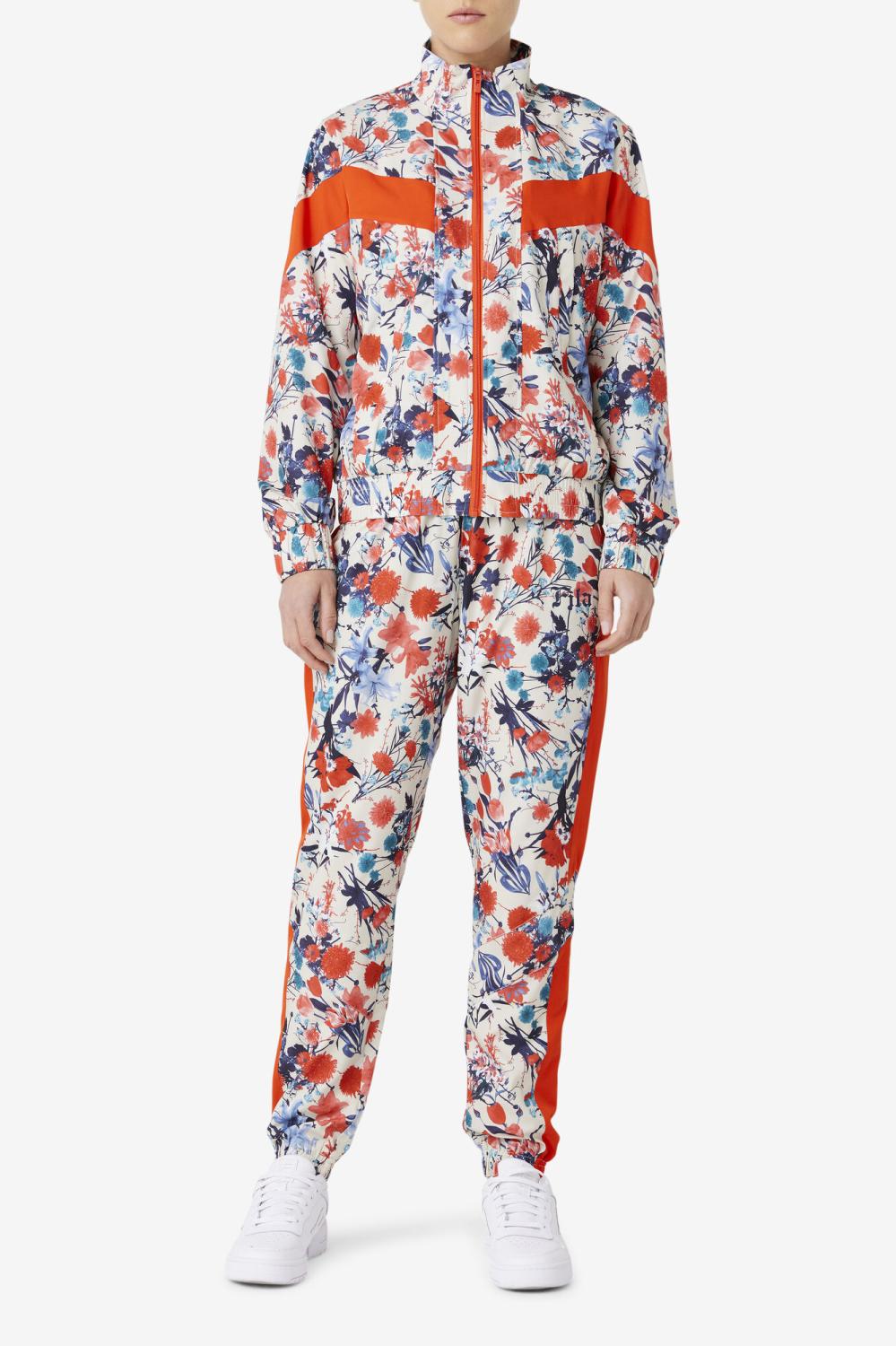 Women Shorts &amp; Pants | FILA Etha Track Pant 853 ORANGE.COM