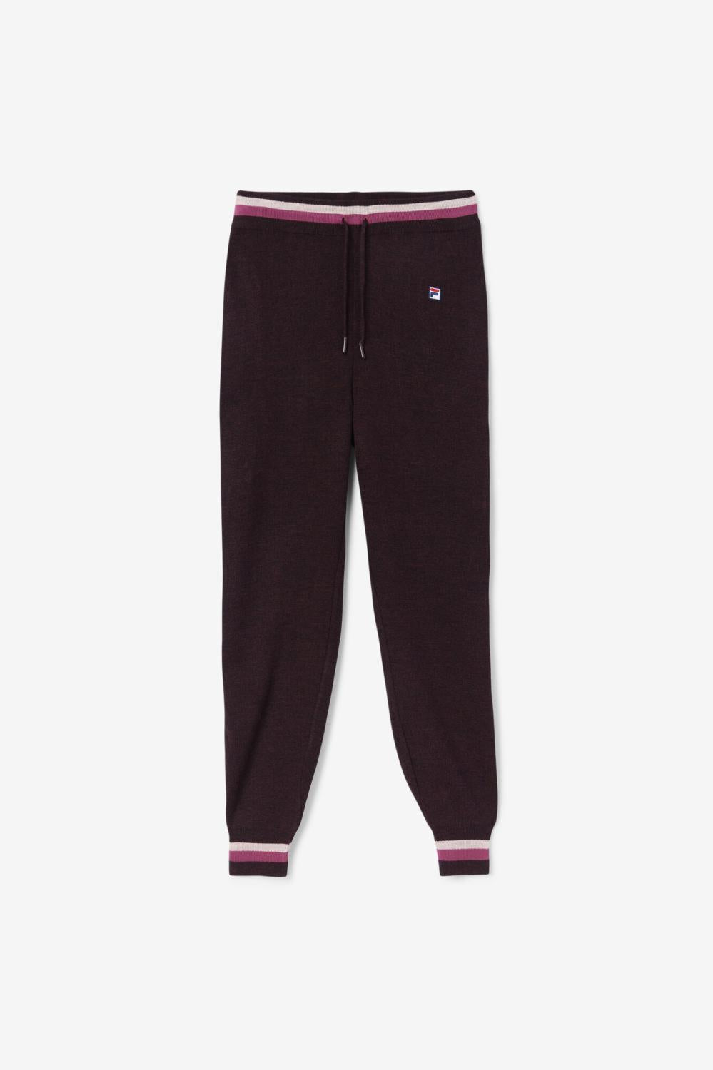 Women Shorts &amp; Pants | FILA Frankie Knit Pant 894 GRAPE WINE / BATON ROUGE / POTPOURRI