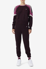 Women Shorts &amp; Pants | FILA Frankie Knit Pant 894 GRAPE WINE / BATON ROUGE / POTPOURRI