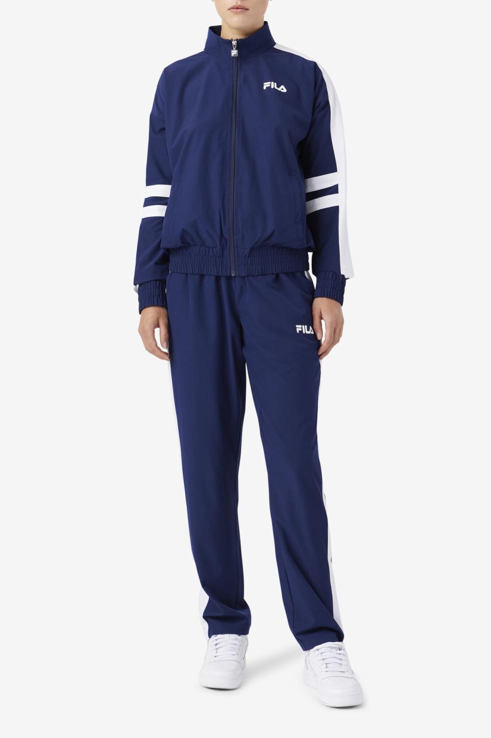 Women Shorts &amp; Pants | FILA Jovia Track Pant 410 FILA NAVY / WHITE