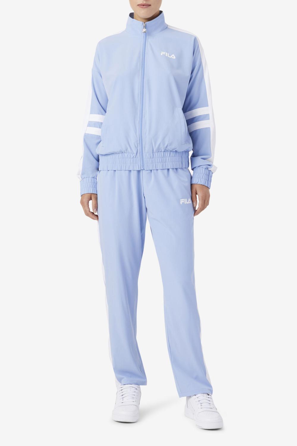 Women Shorts &amp; Pants | FILA Jovia Track Pant 444 FOREVER BLUE / WHITE