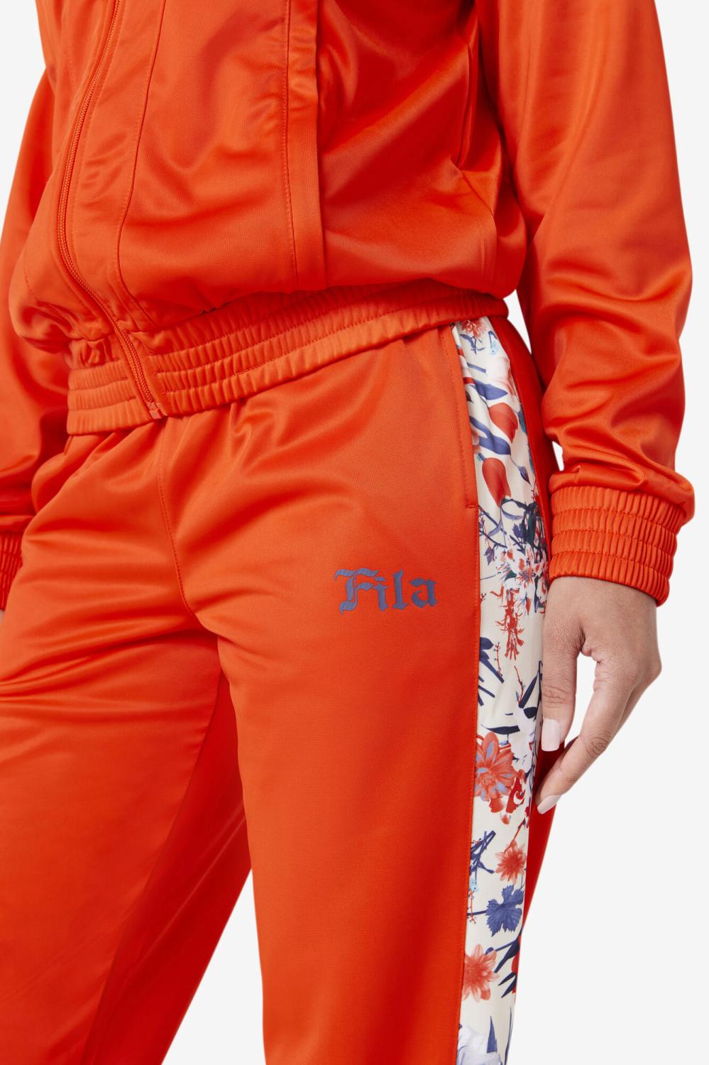 Women Shorts &amp; Pants | FILA Kiara Track Pant 853 ORANGE.COM