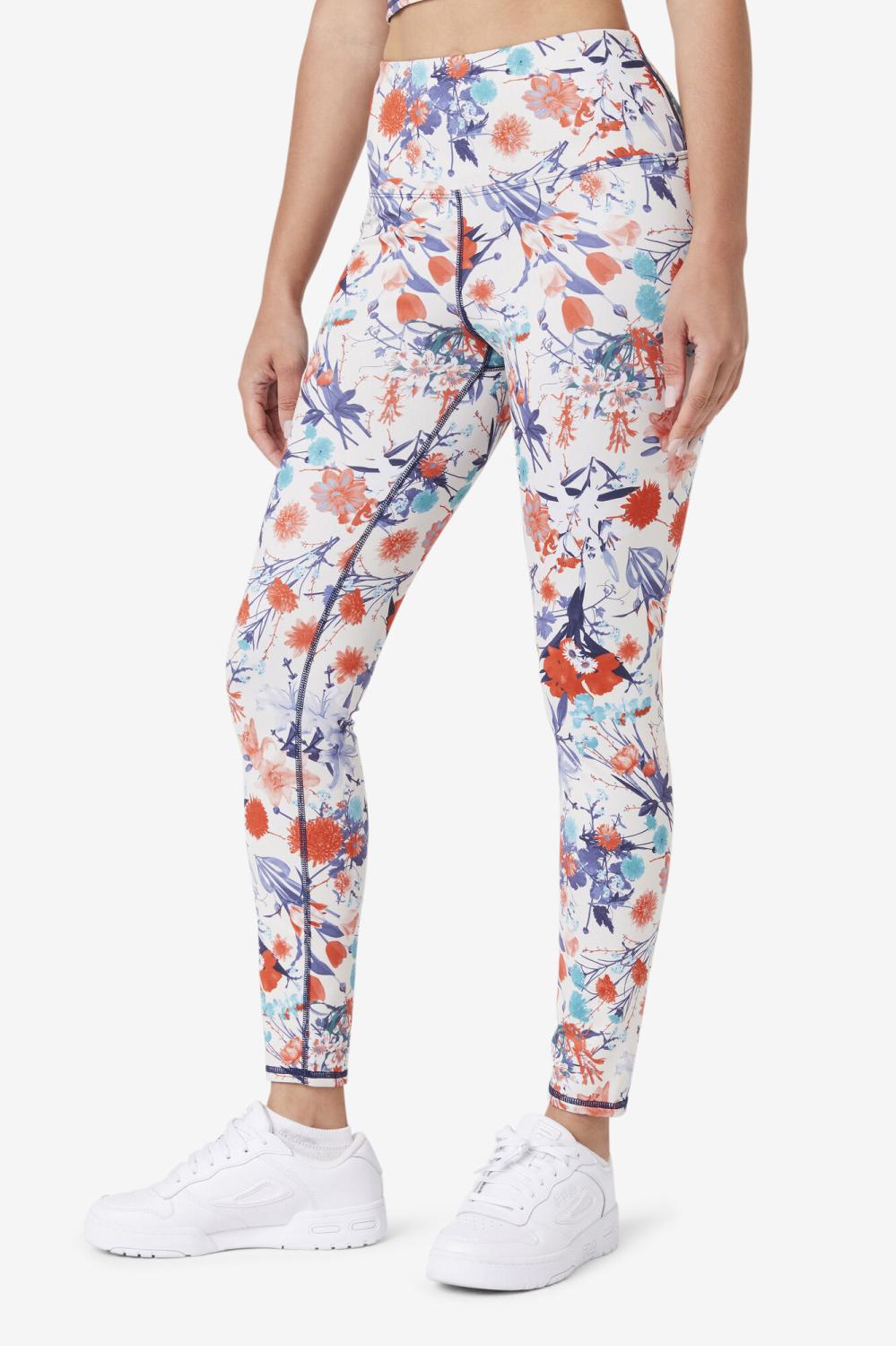 Women Shorts &amp; Pants | FILA Lucille Reversible Legging 410 FILA NAVY