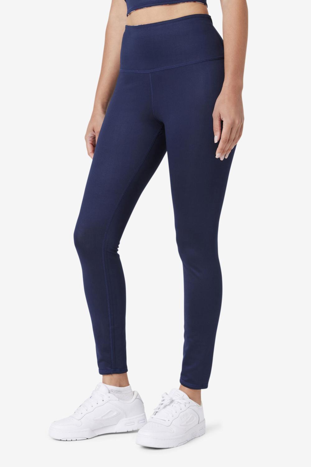 Women Shorts &amp; Pants | FILA Lucille Reversible Legging 410 FILA NAVY