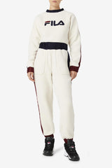 Women Shorts &amp; Pants | FILA Malia Jogger 300 TOFU / PEACOAT / TAWNY PORT