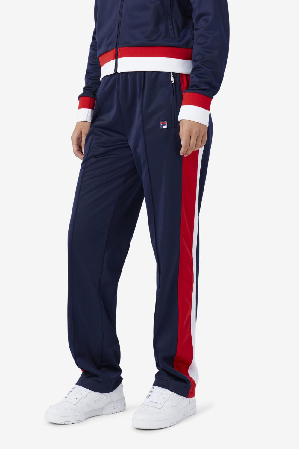 Women Shorts &amp; Pants | FILA Sandy Track Pant 410 FILA NAVY / FILA RED / WHITE