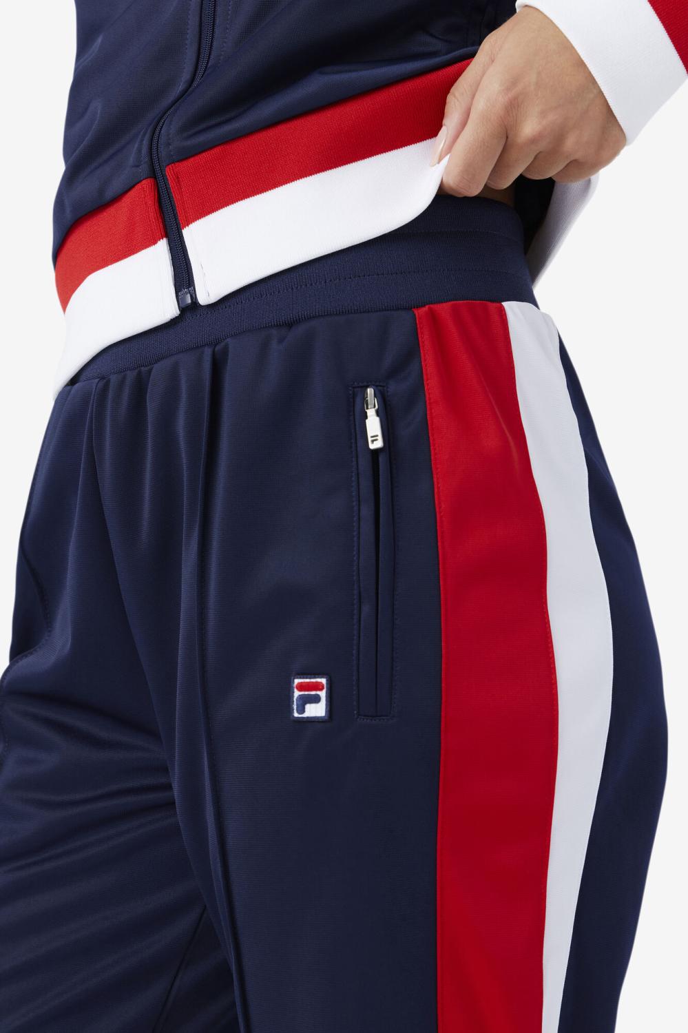 Women Shorts &amp; Pants | FILA Sandy Track Pant 410 FILA NAVY / FILA RED / WHITE
