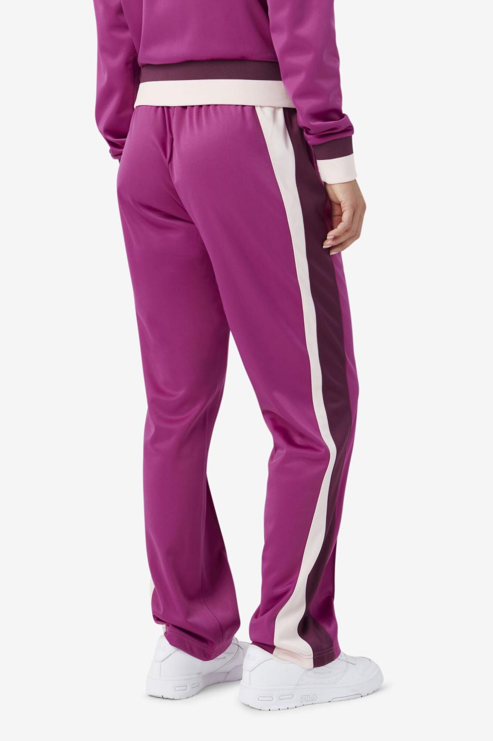 Women Shorts &amp; Pants | FILA Sandy Track Pant 561 BATON ROUGE / GRAPE WINE / POTPOURRI