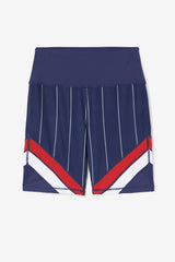 Women Shorts &amp; Pants | FILA Yareli Bike Short 410 FILA NAVY / FILA RED / WHITE