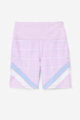 Women Shorts &amp; Pants | FILA Yareli Bike Short 580 ORCHID BOUQUET / FOREVER BLUE / WHITE