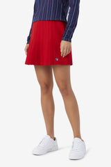 Women Skirts | FILA Amy Pleated Skirt 640 FILA RED