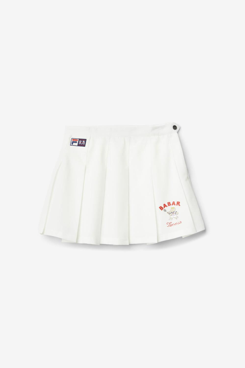 Women Skirts | FILA FILA X RB Babar Lovell Skirt 103 SNOW WHITE