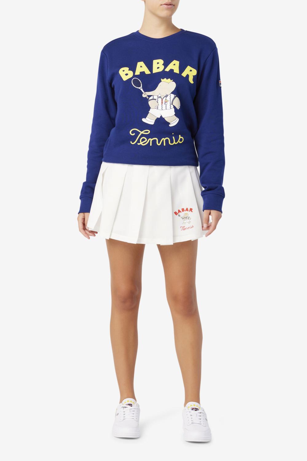 Women Skirts | FILA FILA X RB Babar Lovell Skirt 103 SNOW WHITE