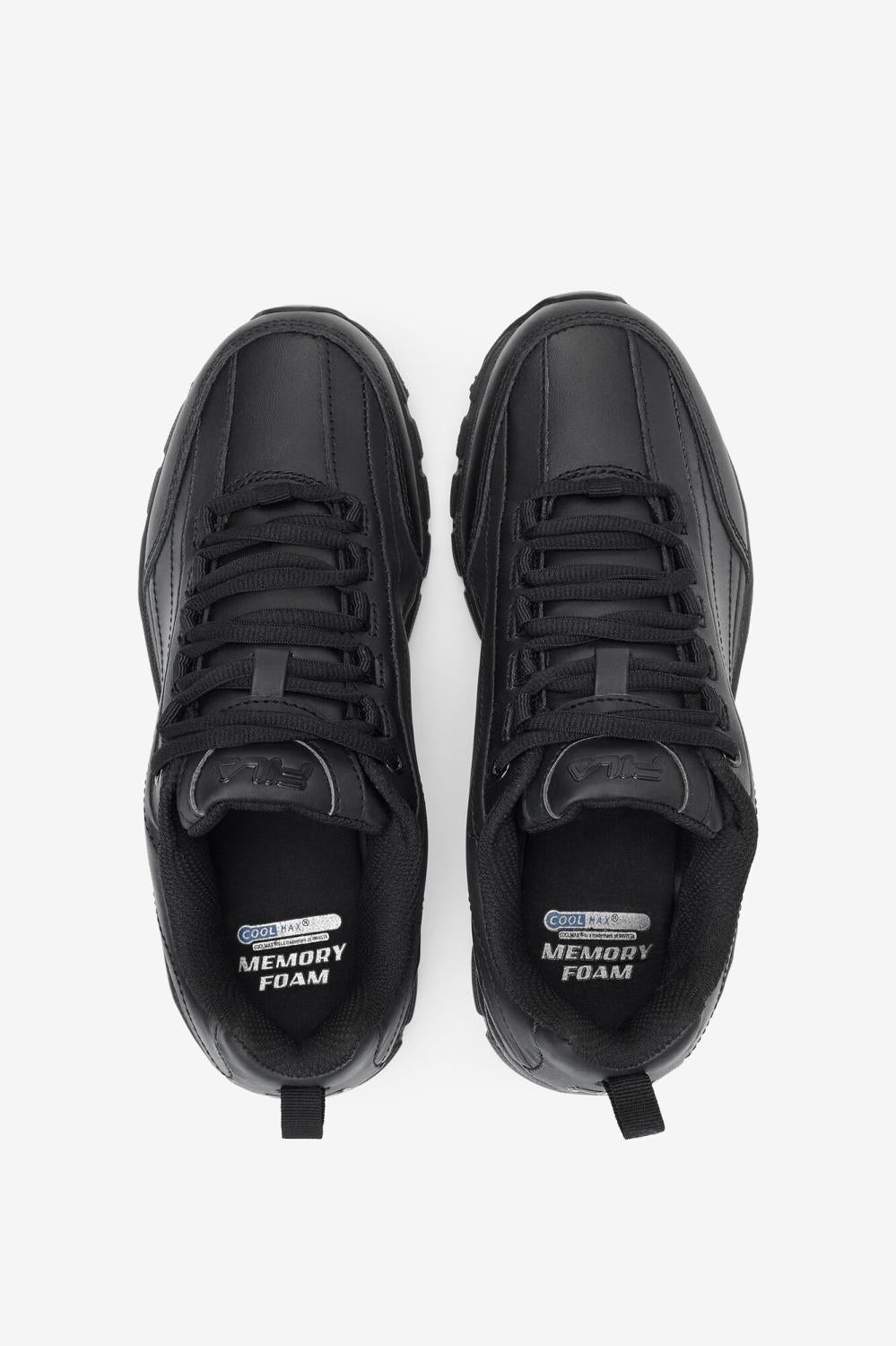 Women Slip Resistant Shoes | FILA Women's Memory Radiance Slip Resistant Shoe 001 BLACK / BLACK / BLACK