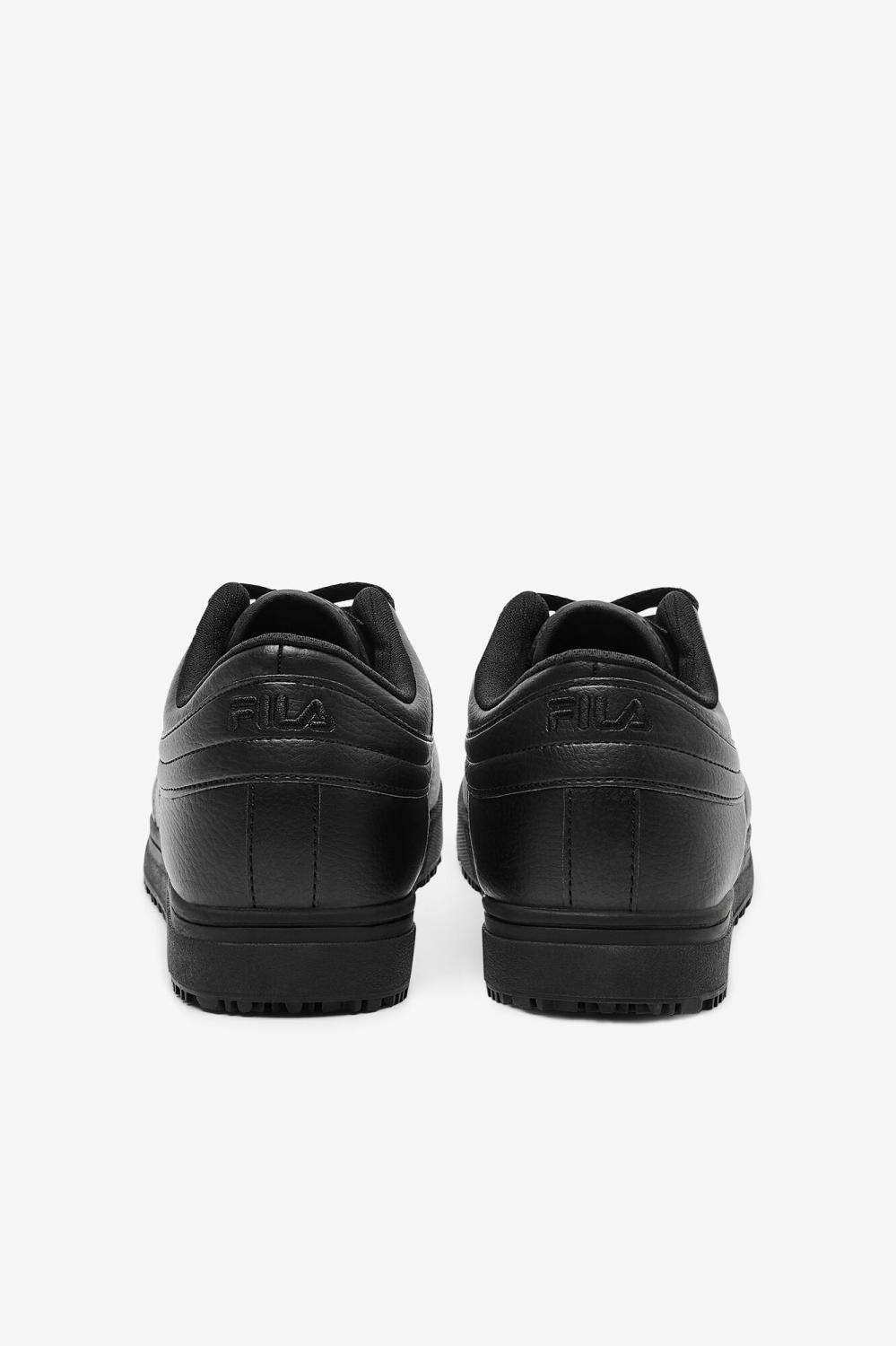 Women Slip Resistant Shoes | FILA Women's Vulc 13 Low Slip Resistant Shoe 001 BLACK / BLACK / BLACK