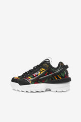 Women Sneakers | FILA Women's Disruptor 2 Exp 041 BLACK / JELLY BEAN / LEMON