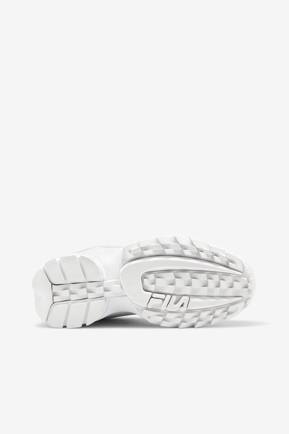 Women Sneakers | FILA Women's Disruptor 2 Premium 100 TRIPLE WHITE