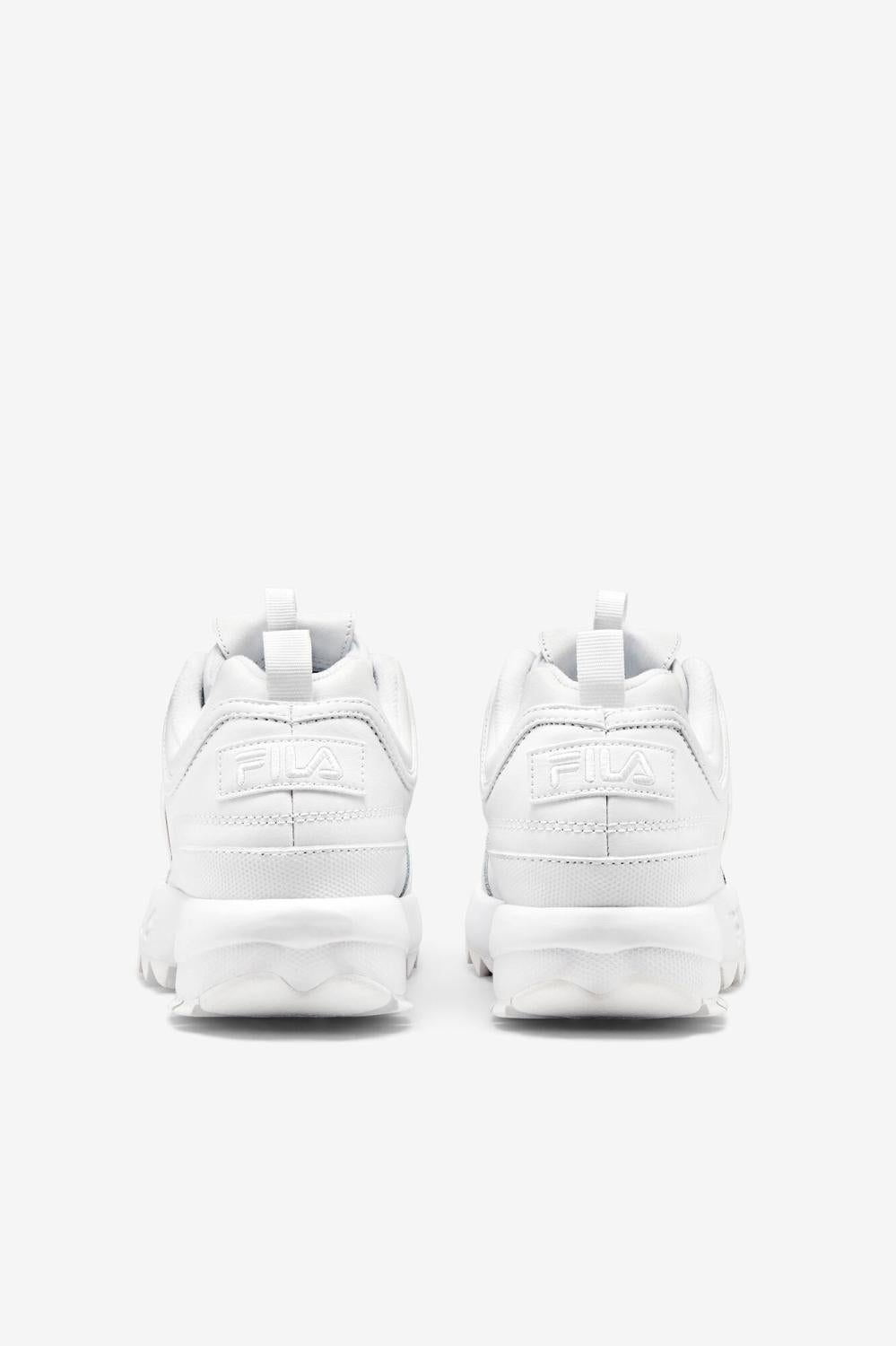 Women Sneakers | FILA Women's Disruptor 2 Premium 100 TRIPLE WHITE
